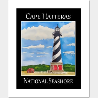 Cape Hatteras National Seashore Lighthouse Posters and Art